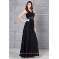 Grace Karin Mulheres Vestidos de noite elegantes com correia Longo vestido formal Vestidos de noite preto Vestidos para ocasiões especiais CL6013